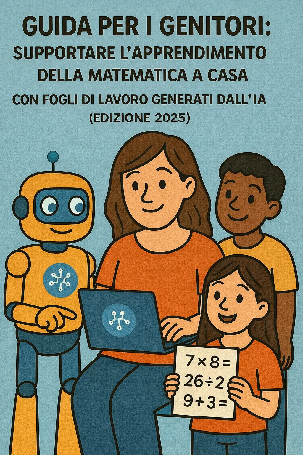 Guida per Genitori: Supportare l'Apprendimento della Matematica a Casa con Schede Generate dall'IA (Edizione 2025)